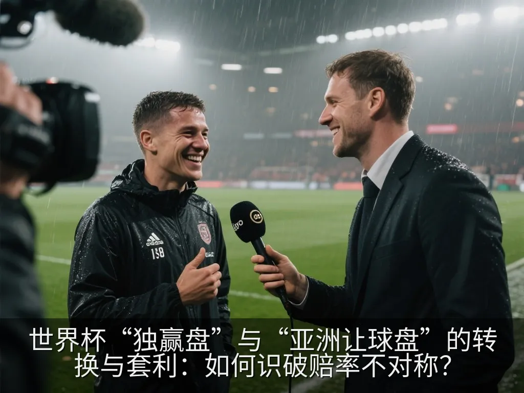 世界杯“独赢盘”与“亚洲让球盘”的转换与套利：如何识破赔率不对称？